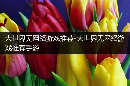 大世界无网络游戏推荐-大世界无网络游戏推荐手游