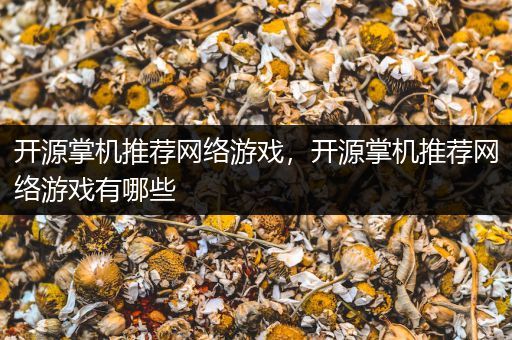 开源掌机推荐网络游戏，开源掌机推荐网络游戏有哪些