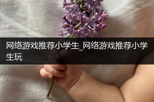 网络游戏推荐小学生_网络游戏推荐小学生玩