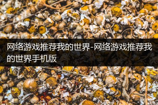 网络游戏推荐我的世界-网络游戏推荐我的世界手机版