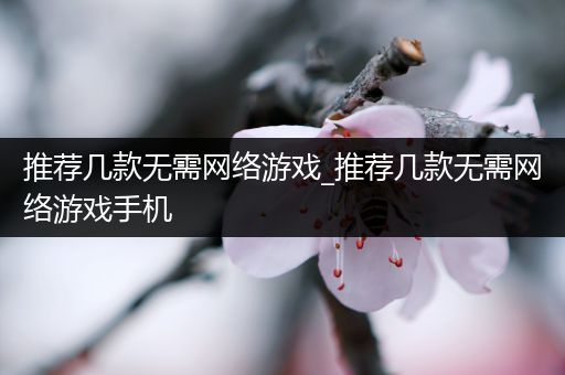 推荐几款无需网络游戏_推荐几款无需网络游戏手机
