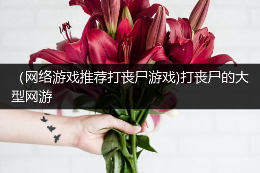 （网络游戏推荐打丧尸游戏)打丧尸的大型网游