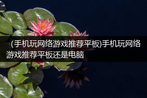 （手机玩网络游戏推荐平板)手机玩网络游戏推荐平板还是电脑