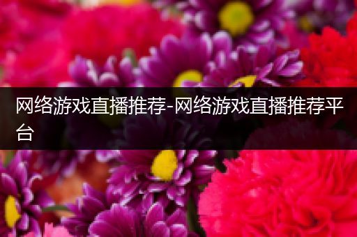 网络游戏直播推荐-网络游戏直播推荐平台