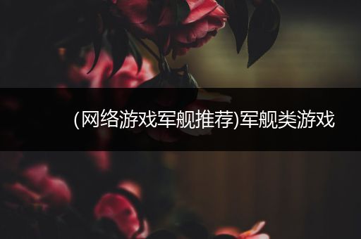（网络游戏军舰推荐)军舰类游戏