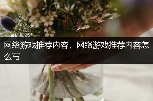 网络游戏推荐内容，网络游戏推荐内容怎么写