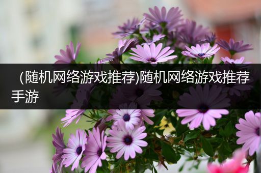 （随机网络游戏推荐)随机网络游戏推荐手游