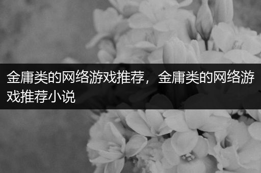 金庸类的网络游戏推荐，金庸类的网络游戏推荐小说