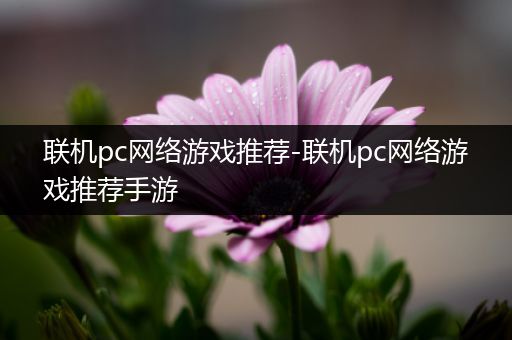 联机pc网络游戏推荐-联机pc网络游戏推荐手游