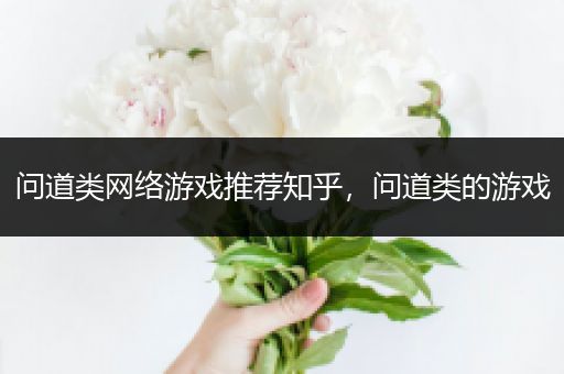 问道类网络游戏推荐知乎，问道类的游戏