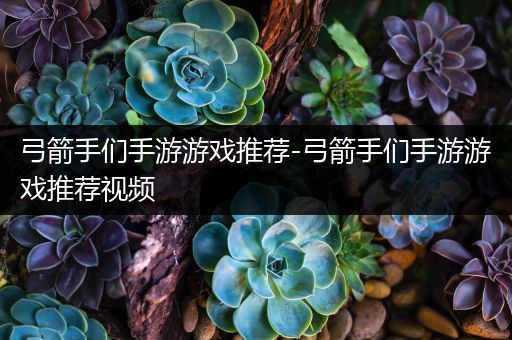 弓箭手们手游游戏推荐-弓箭手们手游游戏推荐视频