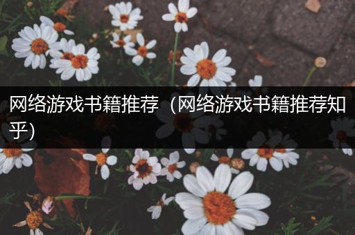网络游戏书籍推荐（网络游戏书籍推荐知乎）