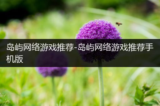 岛屿网络游戏推荐-岛屿网络游戏推荐手机版