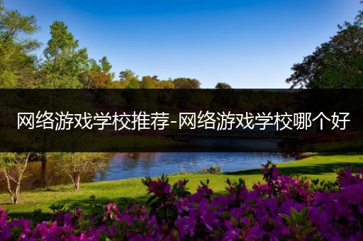 网络游戏学校推荐-网络游戏学校哪个好