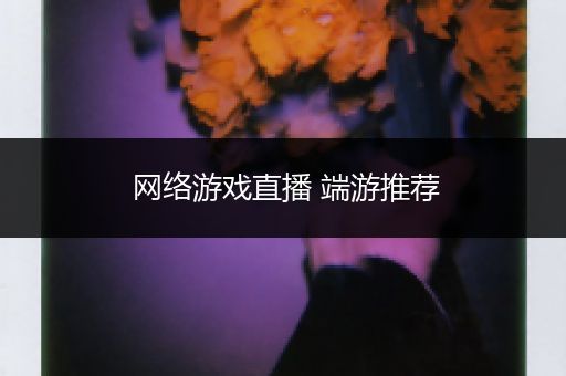 网络游戏直播 端游推荐