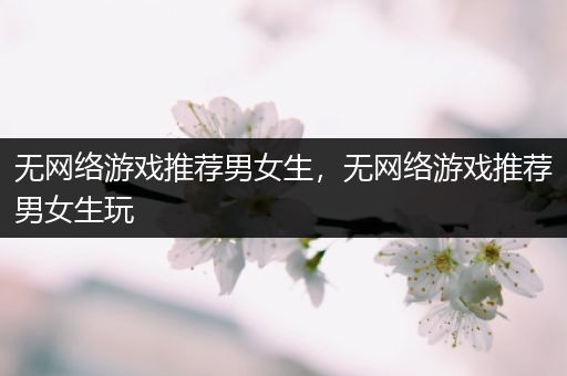 无网络游戏推荐男女生，无网络游戏推荐男女生玩