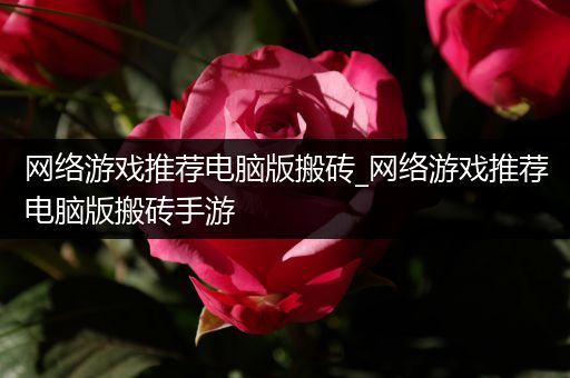 网络游戏推荐电脑版搬砖_网络游戏推荐电脑版搬砖手游