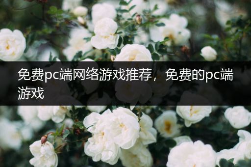 免费pc端网络游戏推荐，免费的pc端游戏