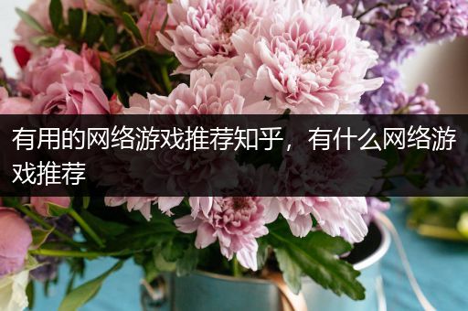 有用的网络游戏推荐知乎，有什么网络游戏推荐
