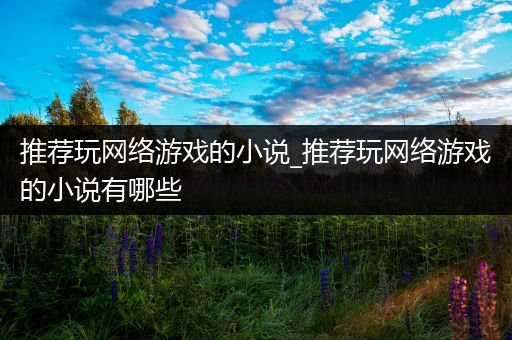 推荐玩网络游戏的小说_推荐玩网络游戏的小说有哪些
