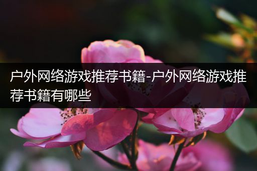 户外网络游戏推荐书籍-户外网络游戏推荐书籍有哪些
