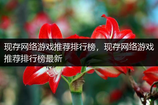 现存网络游戏推荐排行榜，现存网络游戏推荐排行榜最新
