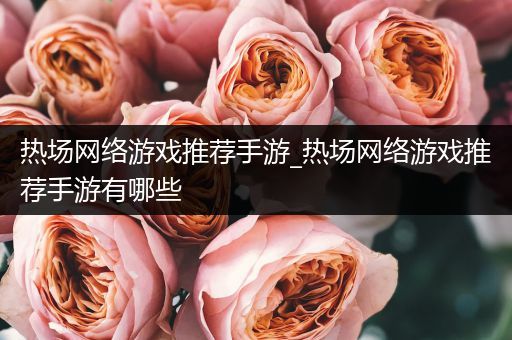 热场网络游戏推荐手游_热场网络游戏推荐手游有哪些