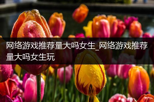 网络游戏推荐量大吗女生_网络游戏推荐量大吗女生玩