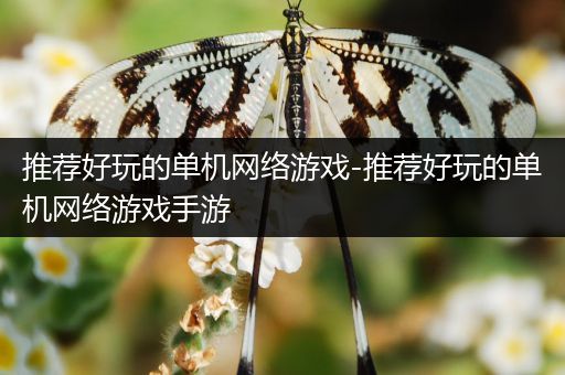 推荐好玩的单机网络游戏-推荐好玩的单机网络游戏手游