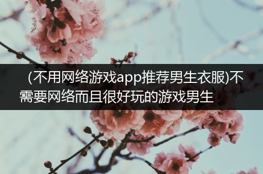 （不用网络游戏app推荐男生衣服)不需要网络而且很好玩的游戏男生