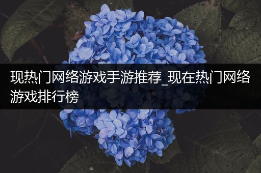 现热门网络游戏手游推荐_现在热门网络游戏排行榜
