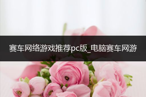 赛车网络游戏推荐pc版_电脑赛车网游