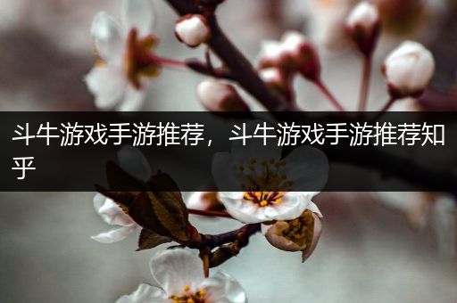 斗牛游戏手游推荐，斗牛游戏手游推荐知乎