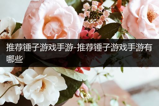 推荐锤子游戏手游-推荐锤子游戏手游有哪些