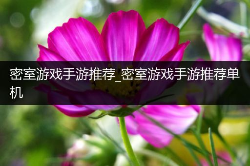 密室游戏手游推荐_密室游戏手游推荐单机