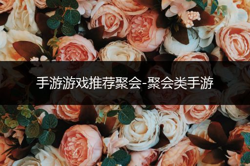 手游游戏推荐聚会-聚会类手游