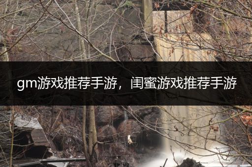 gm游戏推荐手游，闺蜜游戏推荐手游