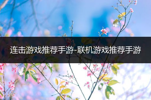 连击游戏推荐手游-联机游戏推荐手游