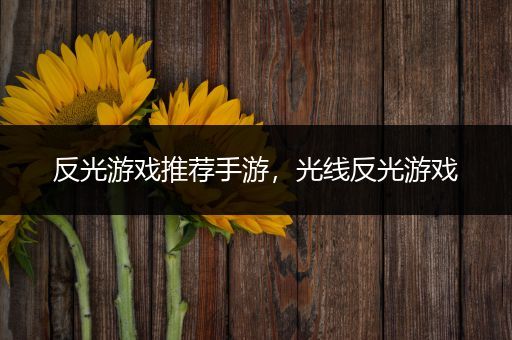 反光游戏推荐手游，光线反光游戏