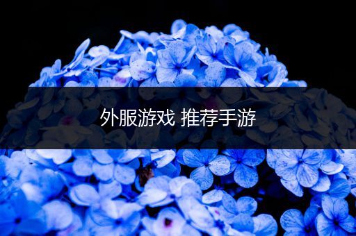 外服游戏 推荐手游