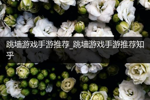 跳墙游戏手游推荐_跳墙游戏手游推荐知乎
