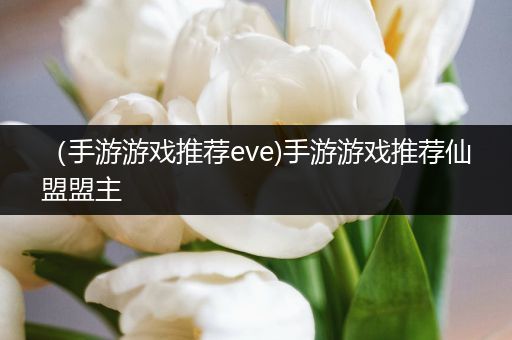 （手游游戏推荐eve)手游游戏推荐仙盟盟主