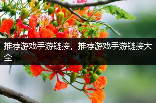 推荐游戏手游链接，推荐游戏手游链接大全