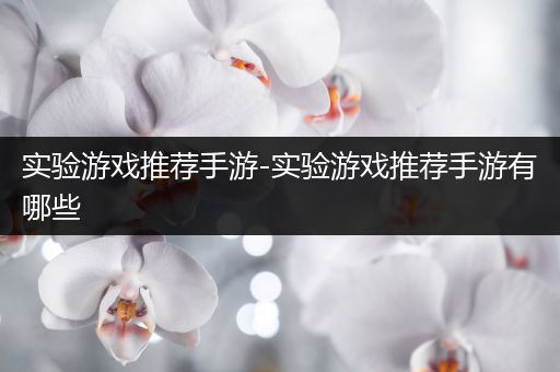 实验游戏推荐手游-实验游戏推荐手游有哪些