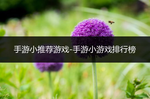 手游小推荐游戏-手游小游戏排行榜