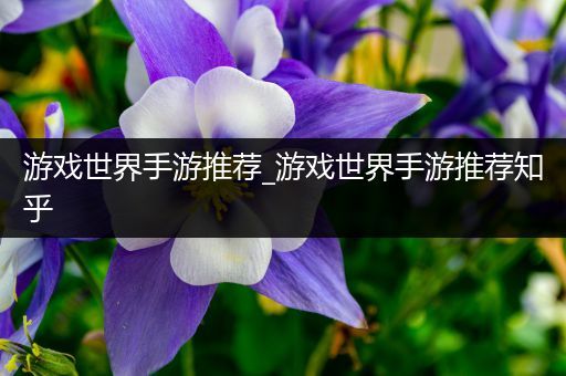 游戏世界手游推荐_游戏世界手游推荐知乎