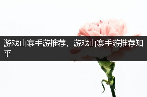游戏山寨手游推荐，游戏山寨手游推荐知乎