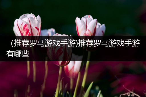（推荐罗马游戏手游)推荐罗马游戏手游有哪些