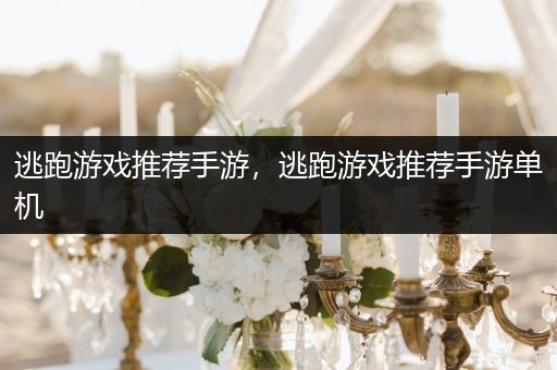 逃跑游戏推荐手游，逃跑游戏推荐手游单机