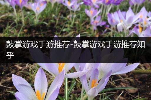 鼓掌游戏手游推荐-鼓掌游戏手游推荐知乎